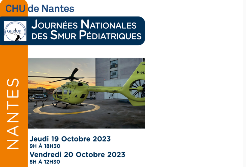 2023_Journées_Smur_Pediatriques_Nantes
